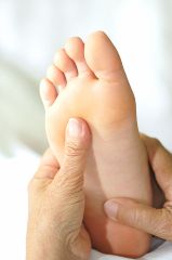 Complementary Therapies. foot reflexology